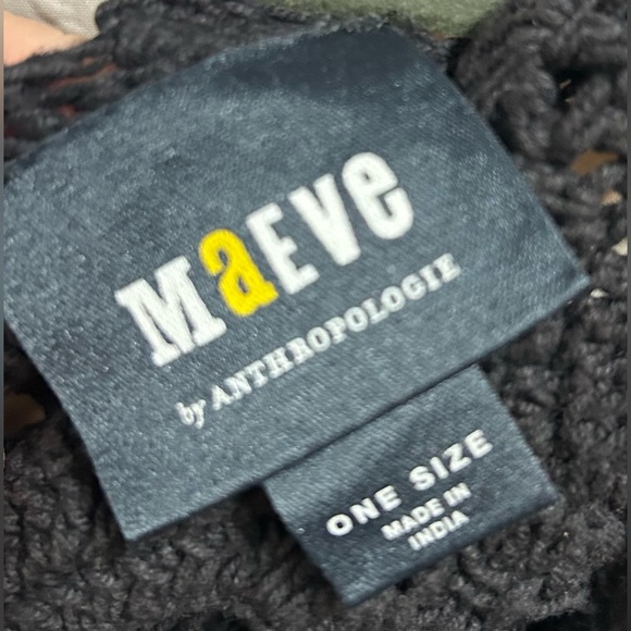 Anthropologie Black Crochet Sweatshirt - Picture 10 of 10